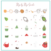 Baking Spirits Bright (CjSLC-99) - Clear Jelly Stamping Plate
